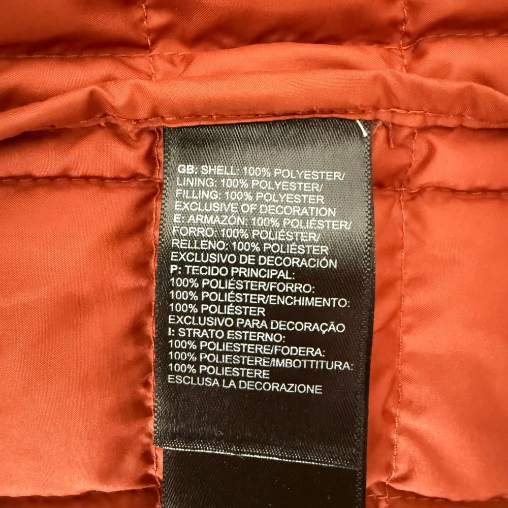 North Face Thermoball Eco Snap Quilted Jacket - Size Large - Picture 7 of 9
